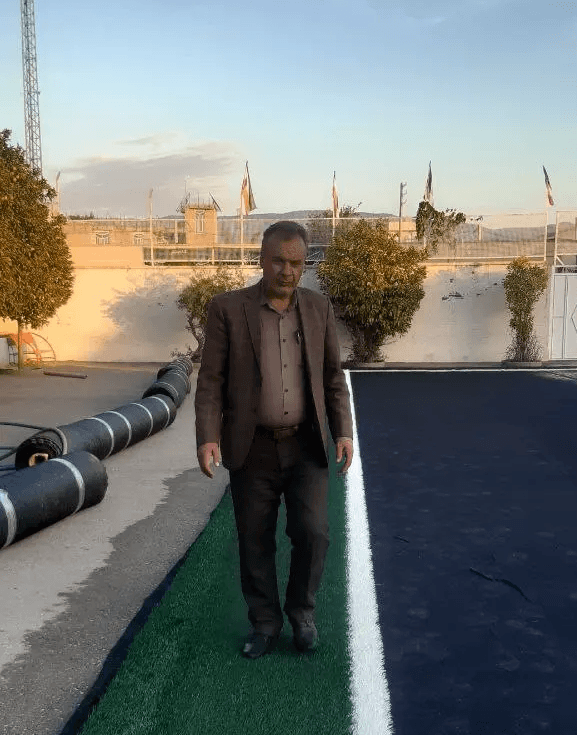 نصب زمین چمن آموزشگاه دهخدا آبان ماه ۱۴۰۳
